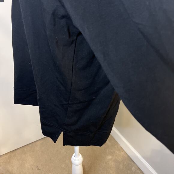 Gap Women's Black Turtleneck Sweatshirt Active Wear Size Large Long Sleeve Top - Picture 4 of 7